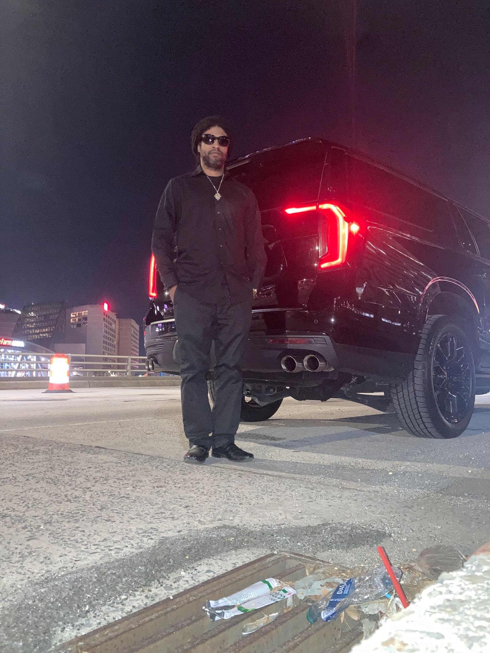 Escalade at night